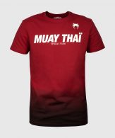 Venum Muay Thai VT T-Shirt - Weinrot/Schwarz