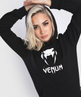 Sweatshirt à Capuche Venum Classic - Pour Femmes - Noir
