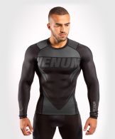Venum ONE FC Impact Rashguard - long sleeves - Black/Black