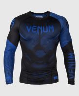 Venum NoGi 2.0 Rashguard - lange mouwen - zwart/blauw