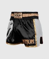 Venum Giant Muay Thai Shorts - Zwart/Wit/Goud