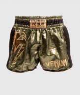 Venum Giant Foil Muay Thai Shorts - Khaki/Gold