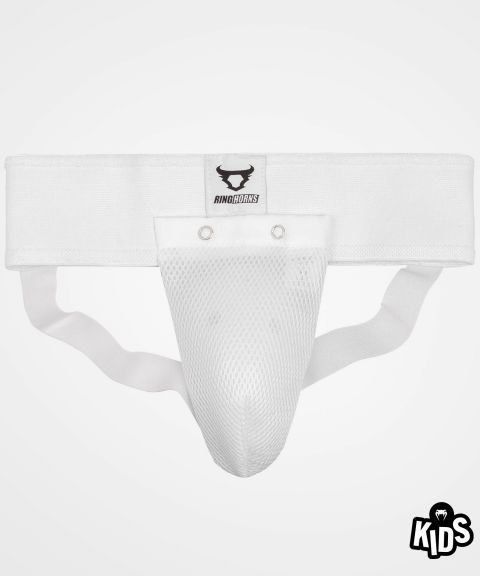 Ringhorns Charger Kids Groin Guard & Support - White