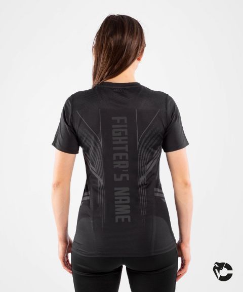 T-shirt Technique Femme Fighters UFC Venum Authentic Fight Night - Noir