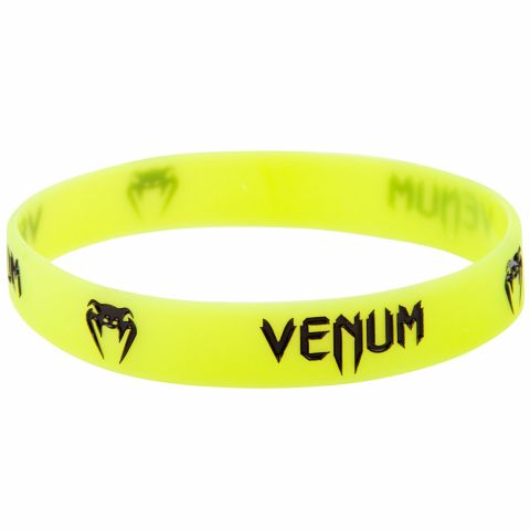 Bracelet Venum en silicone - Jaune fluo