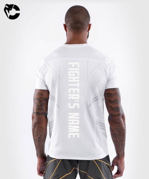 Camiseta Técnica Para Hombre Fighters UFC Venum Authentic Fight Night - Blanco