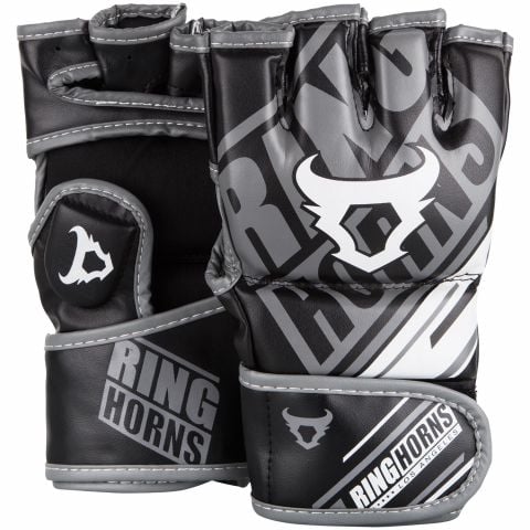 Ringhorns Nitro MMA Handschoenen - Zwart/Grijs