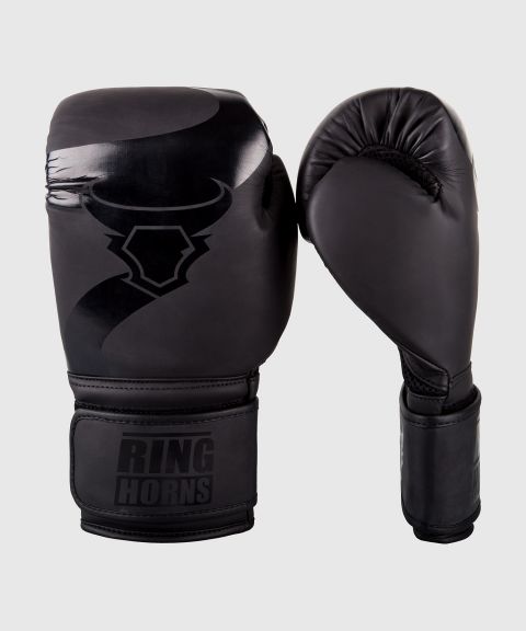 Guantes de boxeo Ringhorns Charger - Negro/Negro