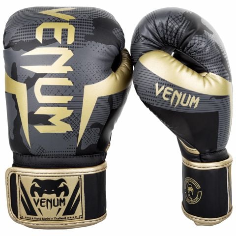 Venum Gladiator 3.0 Guantoni Da Boxe Sparring Muay Thai Kickboxing Matte Black