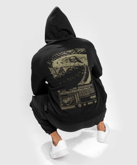 Sweatshirt à Capuche Venum Fangs - Coupe Oversize - Noir