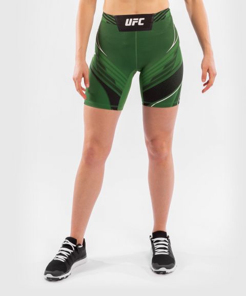 UFC Venum Authentic Fight Night Women's Vale Tudo Shorts - Long Fit - Green