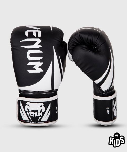 Venum Challenger 2.0 Kids Boxing Gloves - Black/White