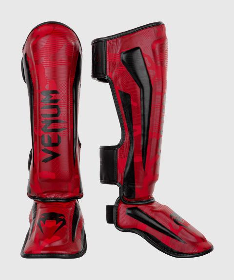 Venum Elite Schienbeinschutz - Camo Rot