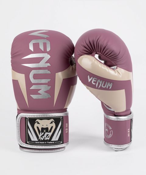 Venum x Kaz Elite Boxing Gloves - Dusky Orchid