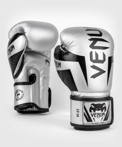 Venum Elite Boxhandschuhe - Silber/Schwarz
