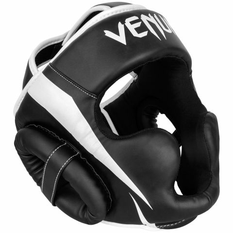 Venum Elite Headgear - Black/White - Taille Unique