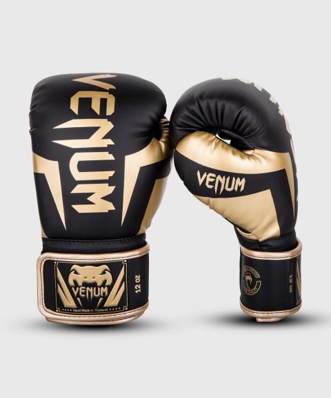 Venum Elite Boxhandschuhe - Schwarz/Gold