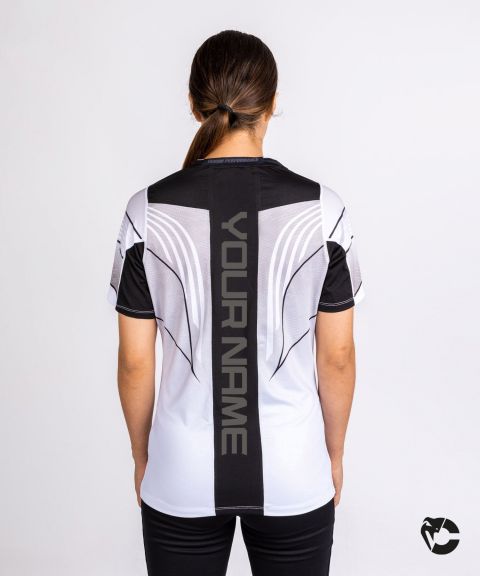 T-shirt Technique Femme Personnalisé UFC Venum Authentic Fight Night 2.0 - Blanc