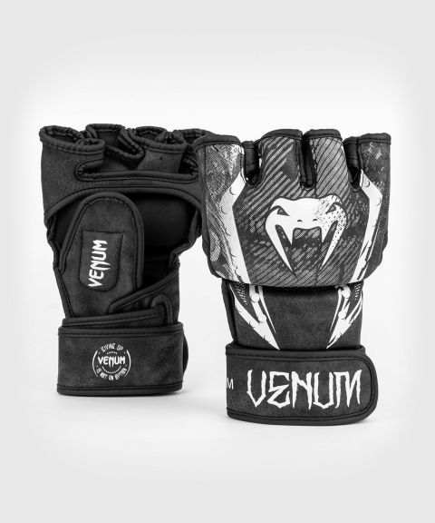 Venum MMA Handschuhe Challenger ohne Daumen Schwarz-Grau 4oz SALE UVP 42,99 