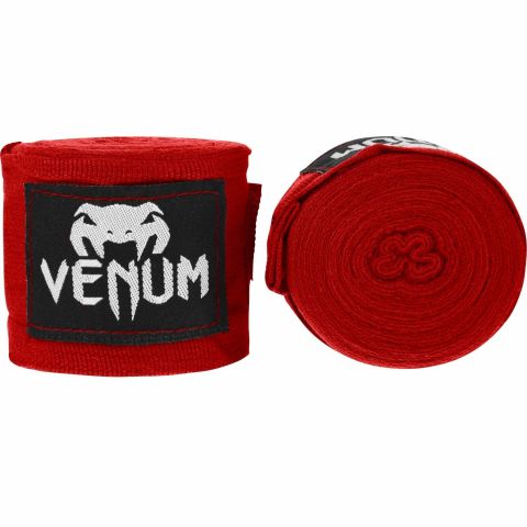 Bandages de Boxe Venum Kontact - Original - 4 mètres (4 coloris) - Rouge
