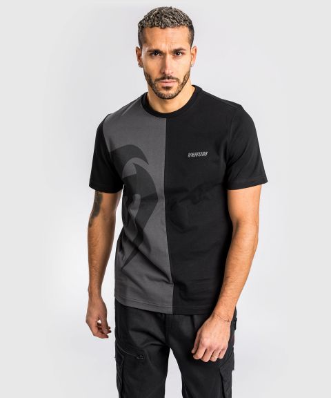 Venum Giant Split T-Shirt - Schwarz/Grau