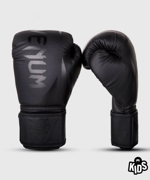 Venum Challenger 2.0 Kids Boxing Gloves - Black/Black