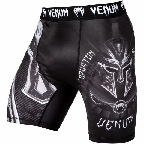 Vale Tudo Shorts Venum Gladiator 3.0 - Schwarz/Weiß
