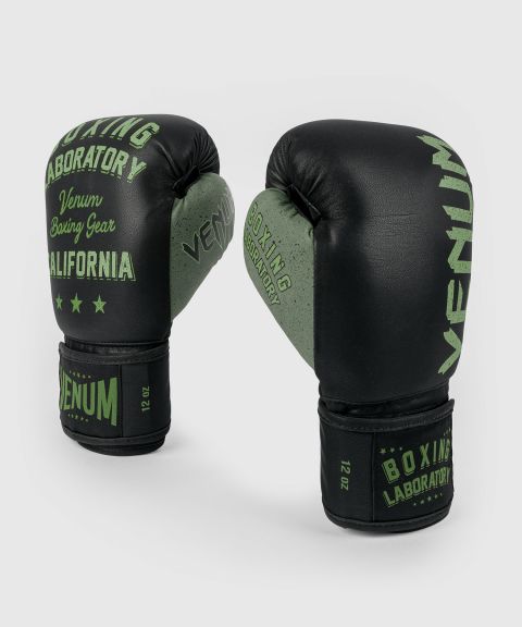 Gants de boxe Venum Boxing Lab - Noir/Vert