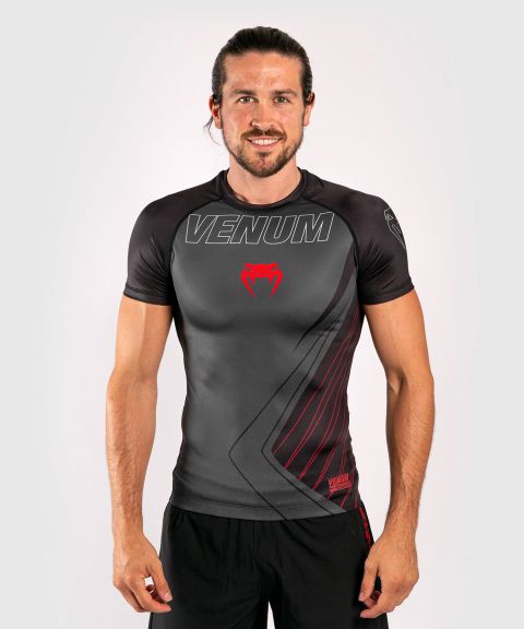 T-shirt de compression Contender 5.0 - Manches courtes - Noir/Rouge