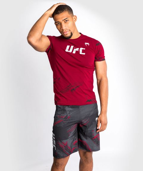 Pantaloncini da training UFC Venum Authentic Fight Week 2.0 - nero/rosso