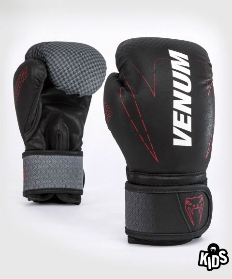 Venum Okinawa 3.0 Boxing Gloves - For Kids  - Black/Red