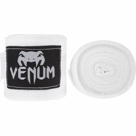 Bandages de Boxe Venum Kontact - 4.50 m - Blanc