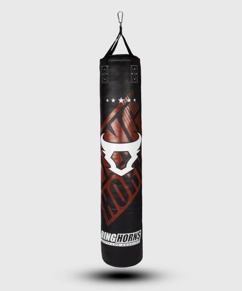 Saco de boxeo Ringhorns Nitro - Negro - 130 cm