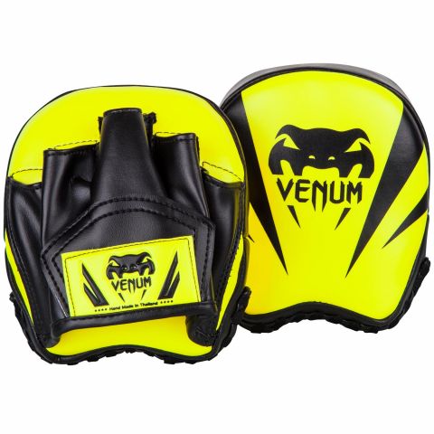 Venum Elite Mini Focus Mitts - Neo Yellow