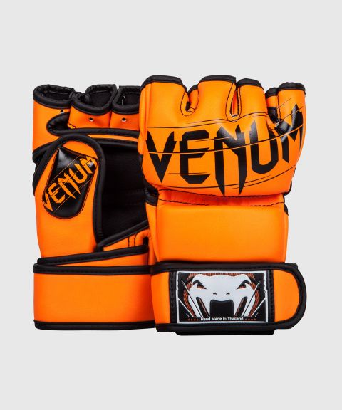 Venum Undisputed 2.0 MMA Gloves - Skintex Leather - Neo Orange