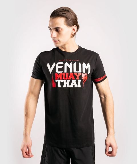 Camiseta Venum Muay Thai Classic 20 - Negro/Rojo