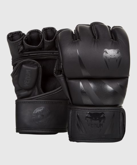 Venum Challenger MMA Handschoenen - Zwart/Zwart