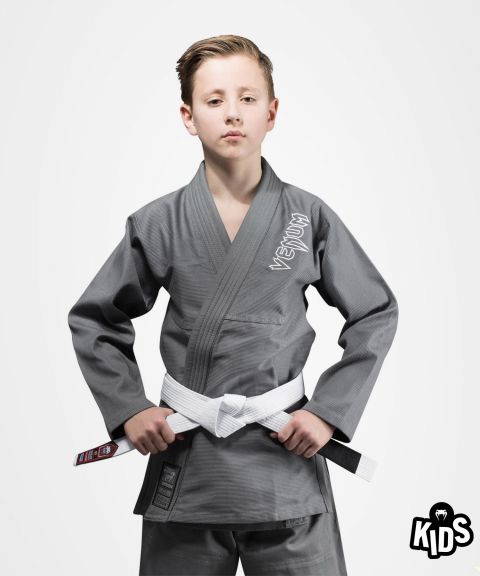 Kimono BJJ Venum Contender Kids - Gris