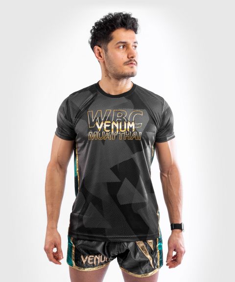 Venum WBC Dry Tech T-Shirts - Schwarz/Grün