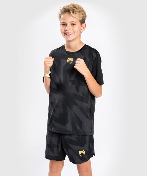 Venum Razor Dry Tech T-Shirt - For Kids - Black/Gold