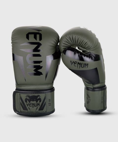 Venum Elite Boxhandschuhe - Khaki/Schwarz