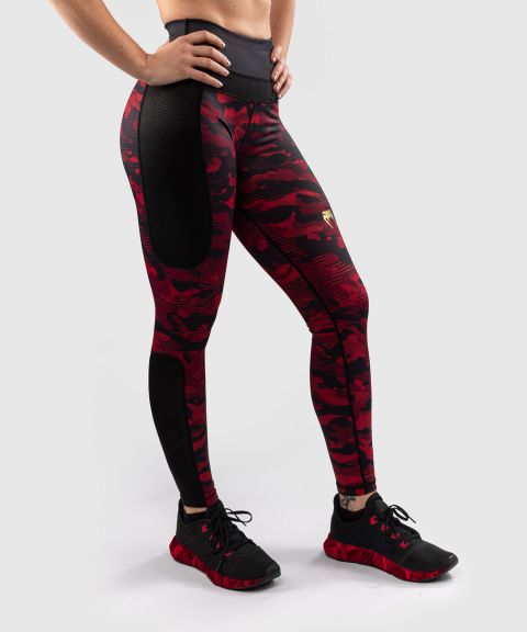 Venum Defender leggings – voor dames - Zwart/Rood