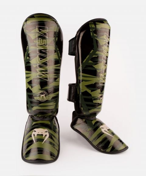 Protège-tibias Venum Contender 2.0 - Camouflage kaki