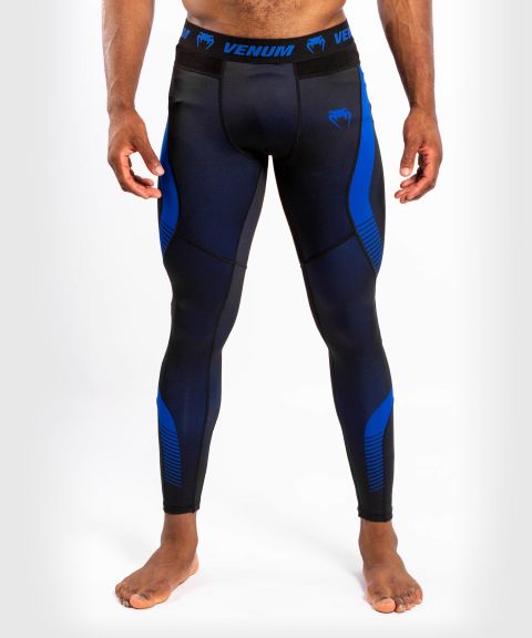 Pantalones de compresión Venum No Gi 3.0 - Negro/Azul