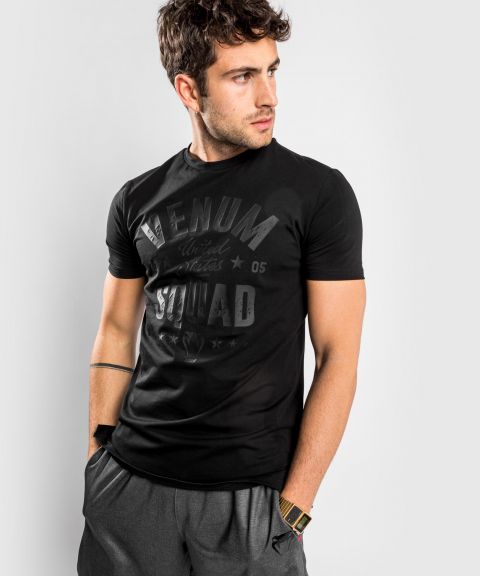 Camiseta Venum Squad - negro/negro
