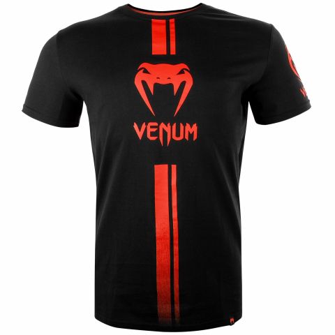 Venum Logos T-shirt - Zwart/Rood