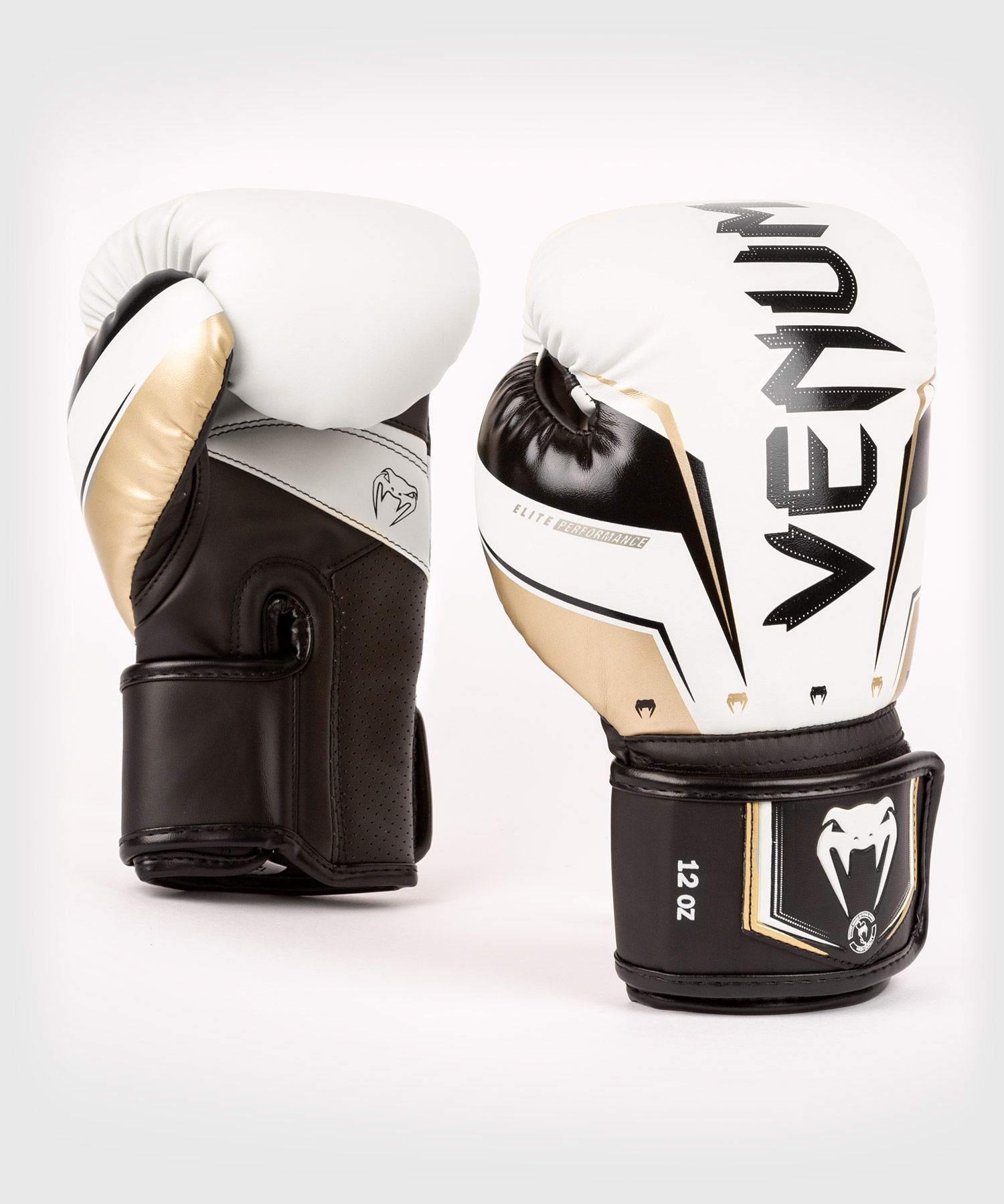 Venum Elite Evo Boxhandschuhe - Weiß/Gold