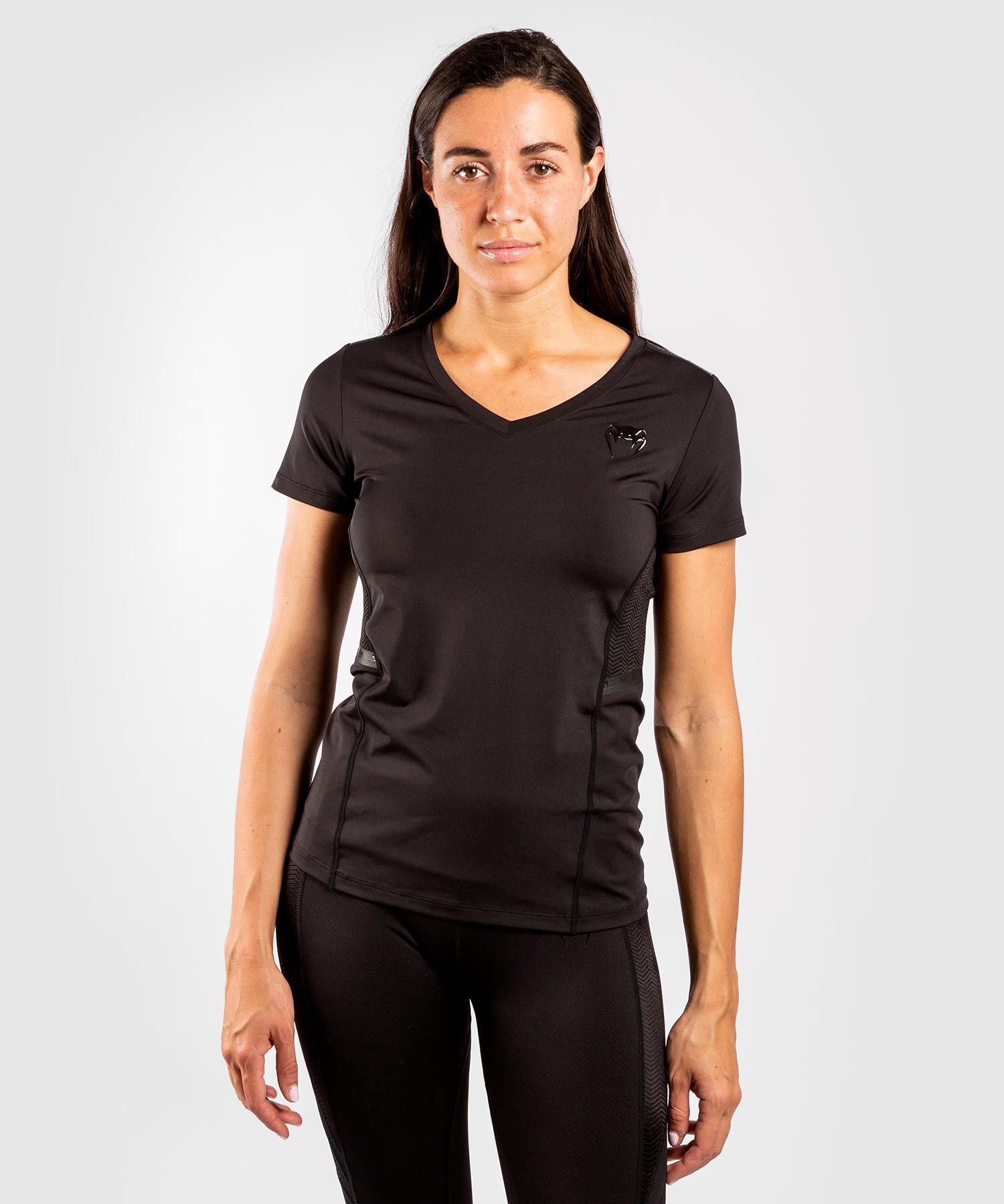 Venum G-fit Dry-Tech T-Shirt – Schwarz / Schwarz
