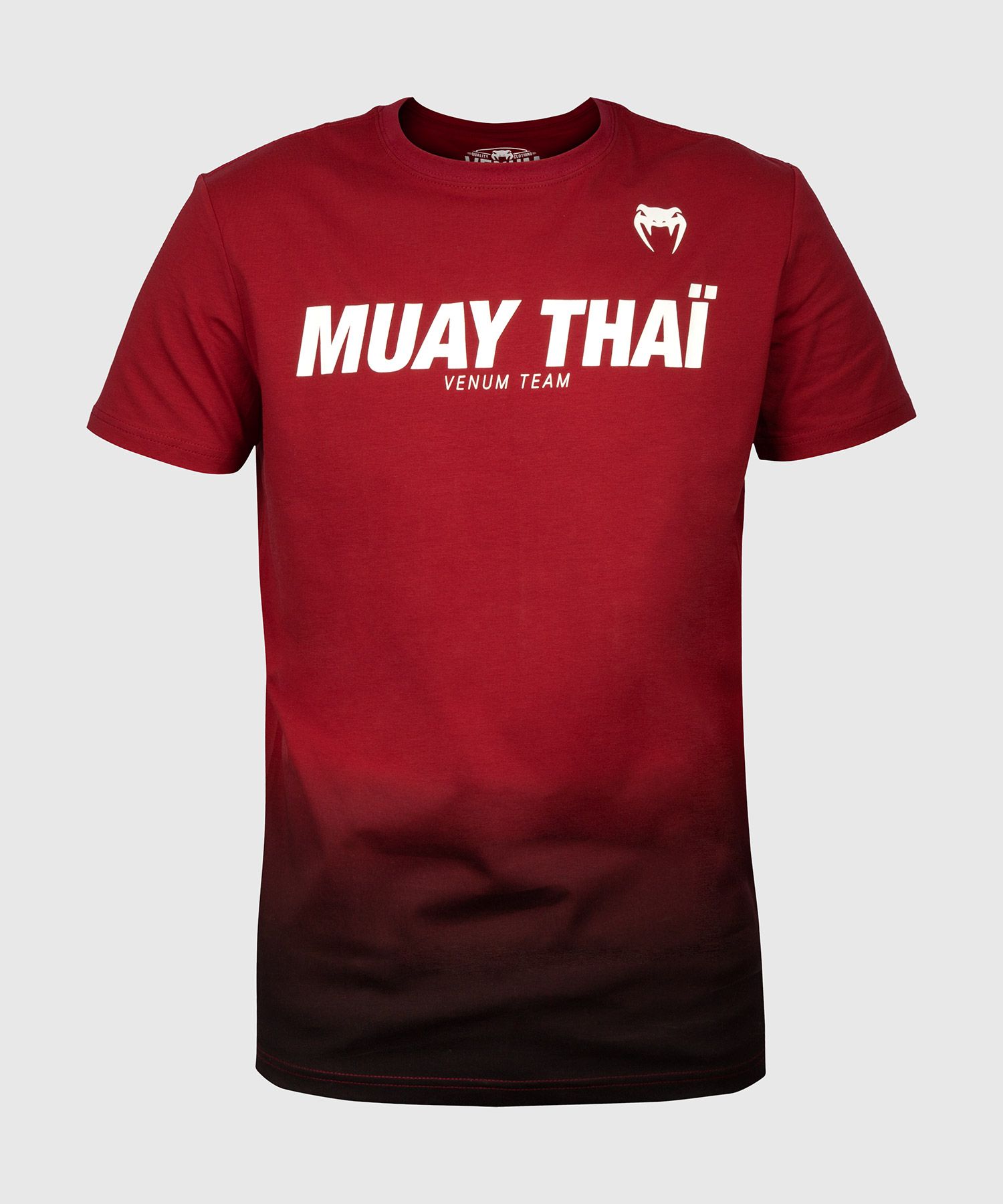 Camiseta Muay Thai VT de Venum - Vino tinto/Negro