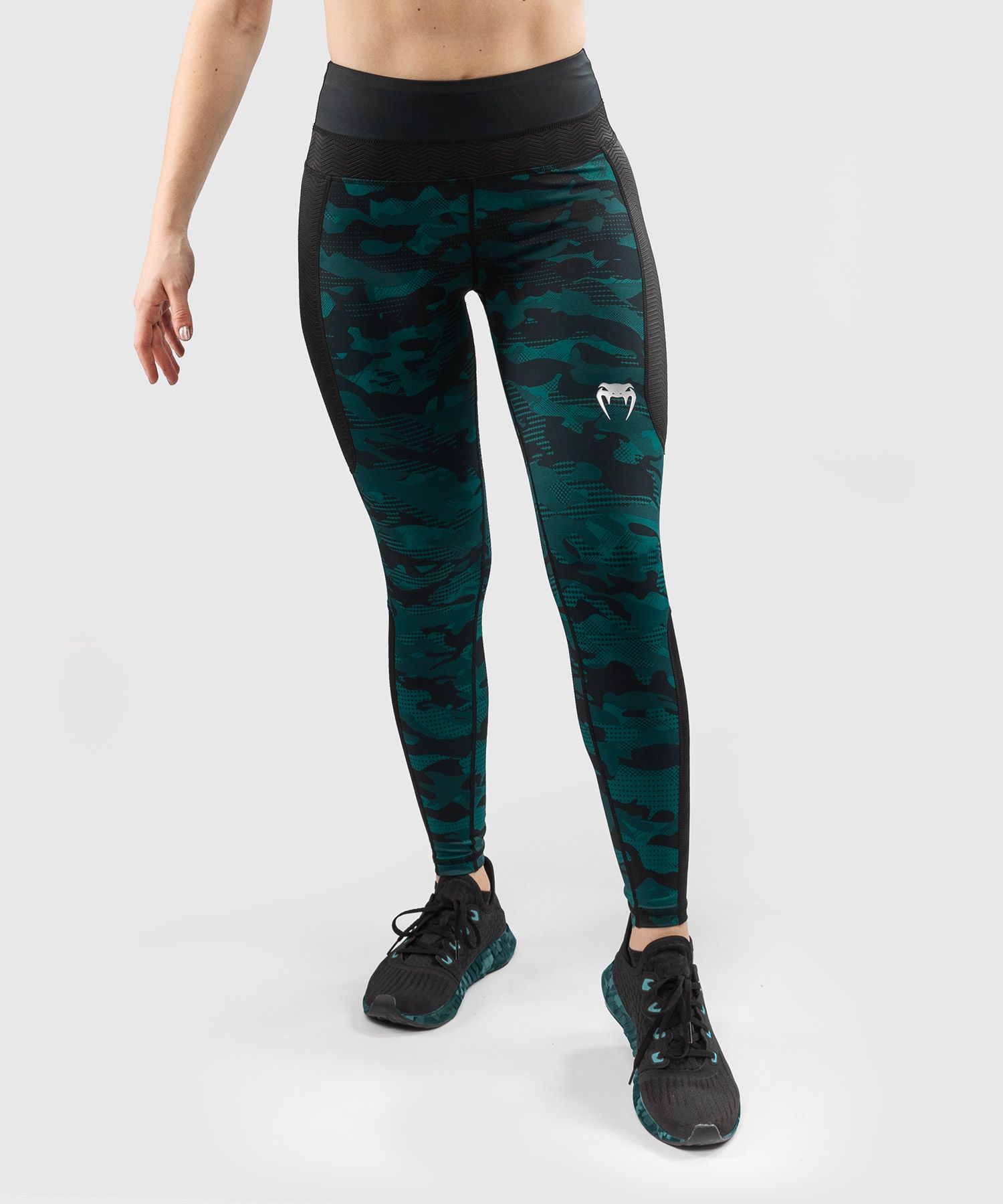 Venum Defender leggings – voor dames - Zwart/Groen